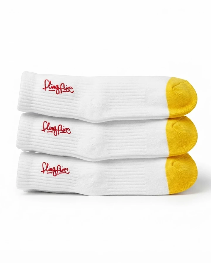 FlingFire Flame Socks 3-Pack 1