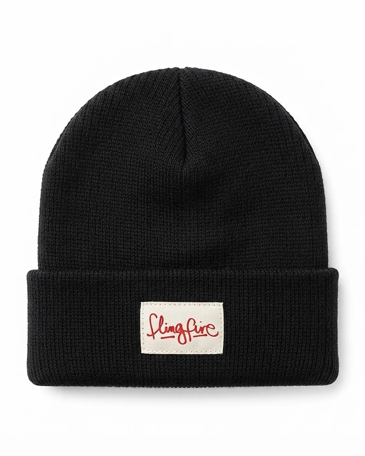 FlingFire Logo Beanie 1