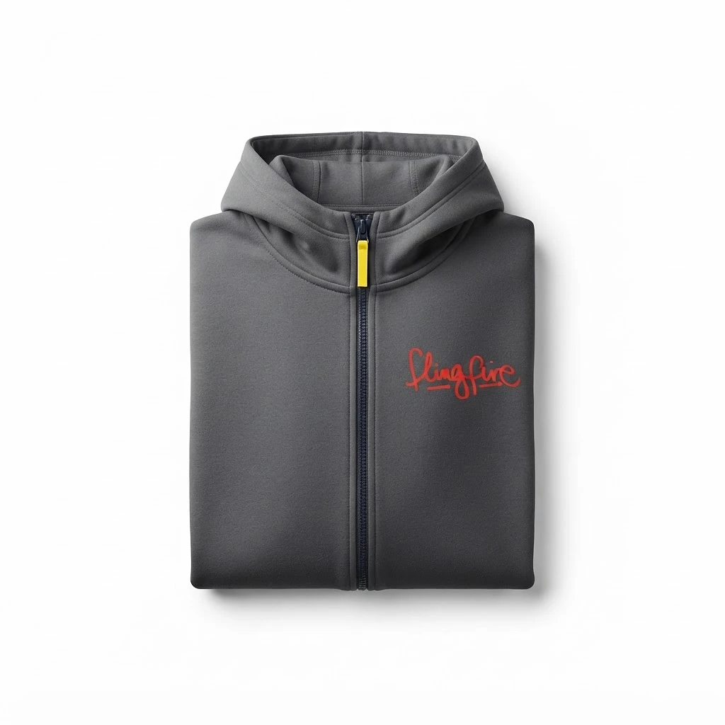FlingFire Ember Zip Hoodie 1