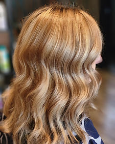 Color and lightening by our stylists