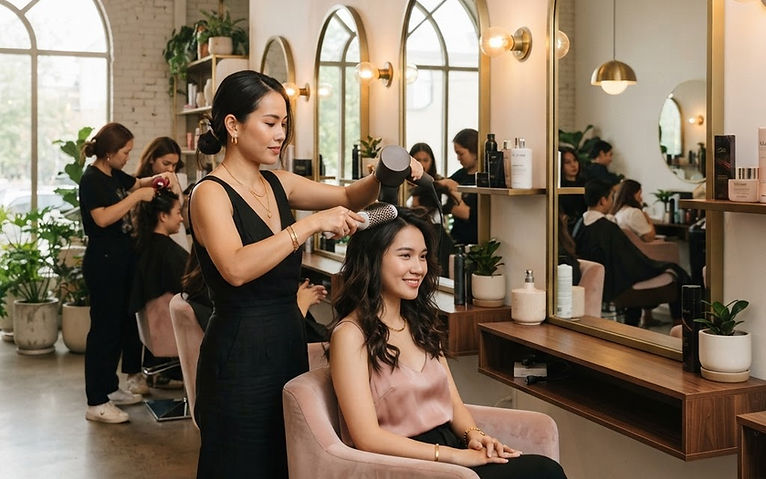 Salon Tóc Hồng