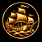 Golden Galleon gold galleon crest