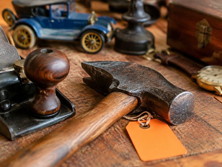 Vintage tools and collectibles for consignment