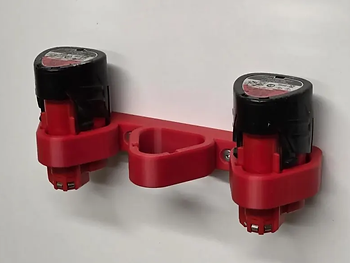 M12 Battery Wall Mount