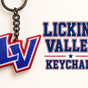 LV Panthers Key Chain