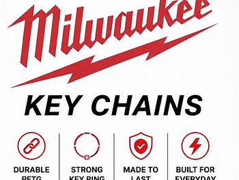 Milwaukee Inspired Key Chain