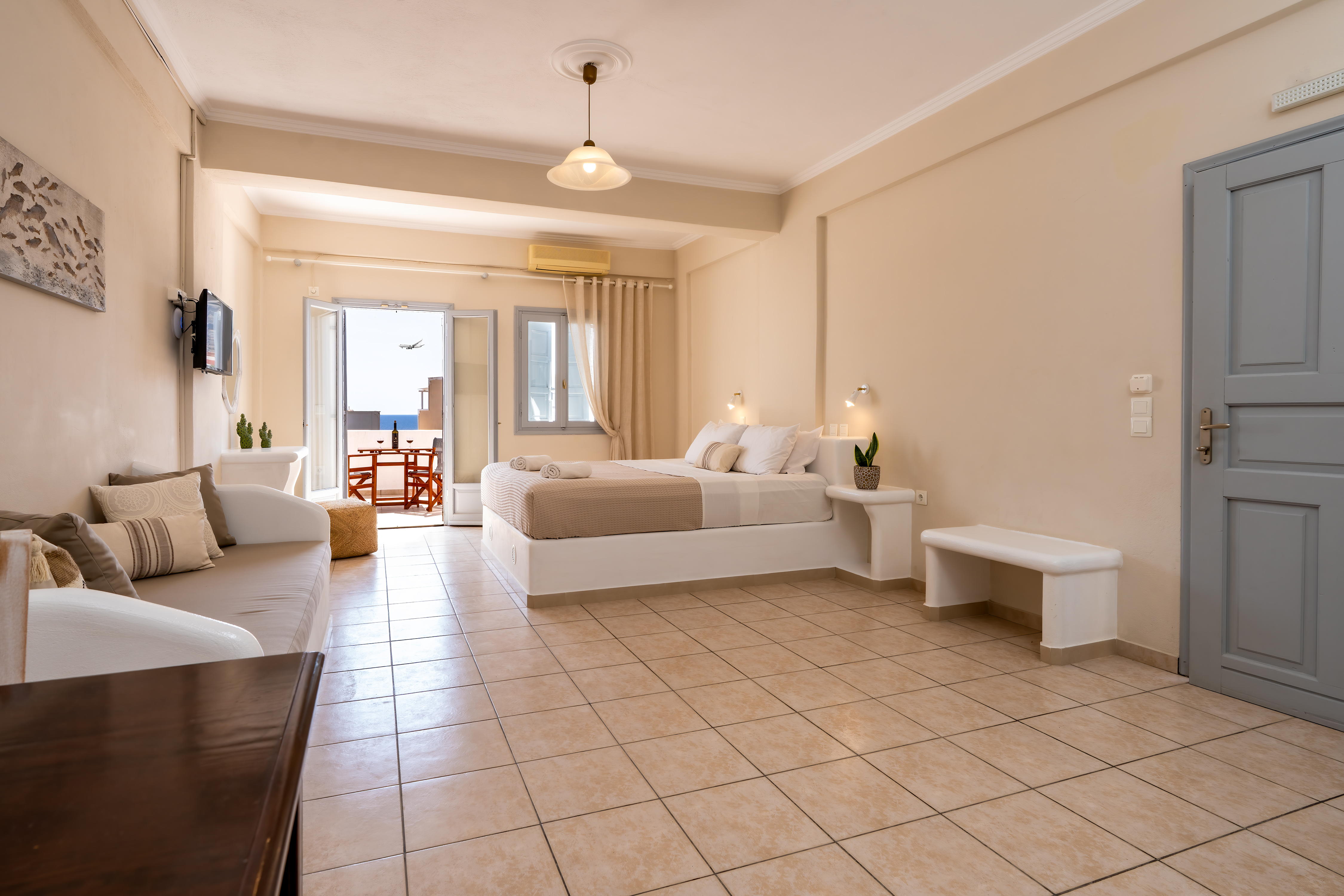 Traditional Double Studio with Balcony
