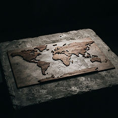 Wooden Puzzle World Map — Mapworks