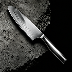 Chef's Edge 8in Santoku Knife — Chef's Edge