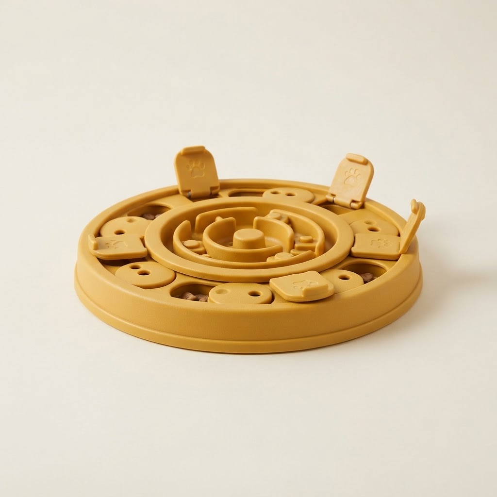 The Treat Puzzle in Mustard