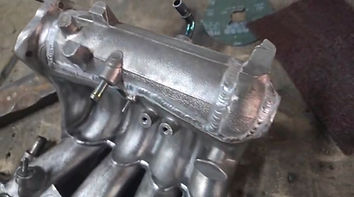 Aluminium intake manifold repair