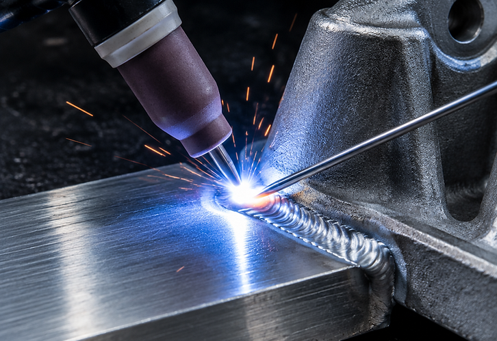Aluminium welding and repair work