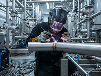 On-site welding service carried out by Keyser Specialized Welding