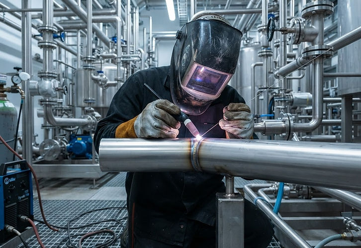 On-site welding service