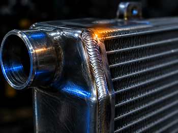 Aluminium radiator tank welding repair