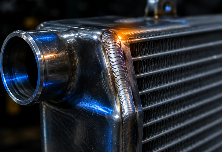 Aluminium radiator tank repair