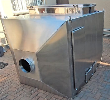 Stainless steel enclosure