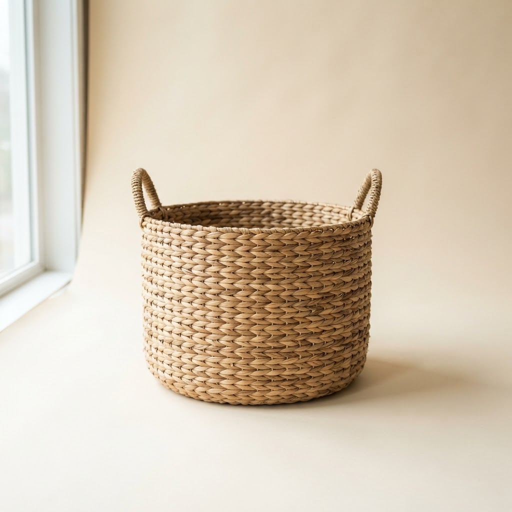 The Woven Basket in Natural