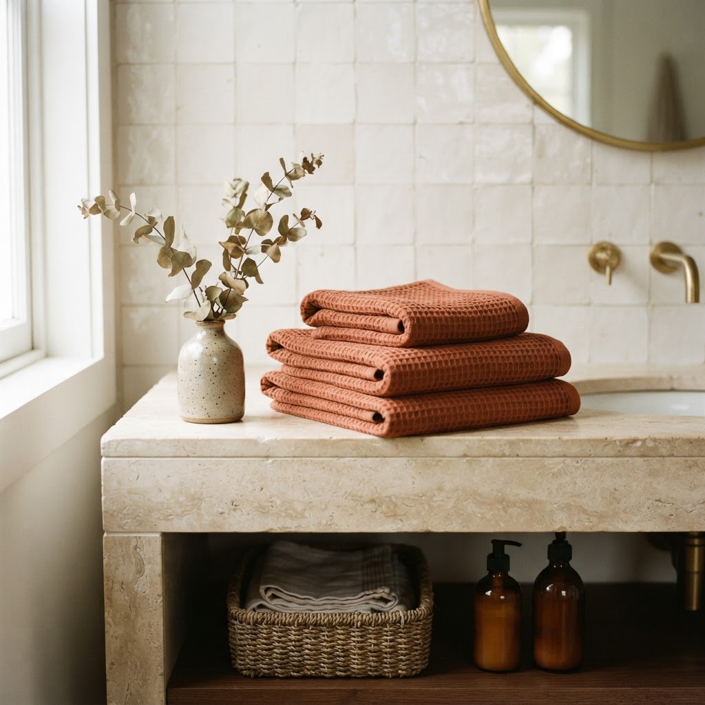 Bedding & Bath styling