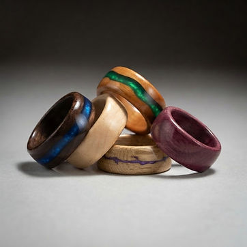 Solid Wood Ring