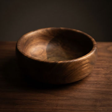 Solid Wood Bowl
