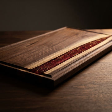 Epoxy River Serving Board