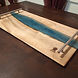 Live Edge River Board with Stone