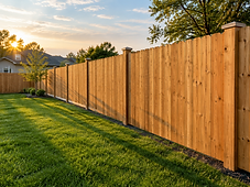 Wood Privacy fence