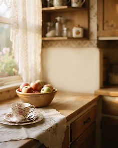 Grandma's Kitchen recipe background