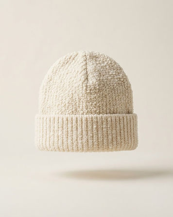 Bouclé Cloud Beanie