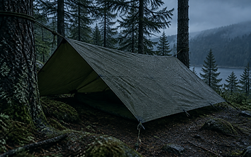 Emergency Shelter: The 20-Minute Tarp System
