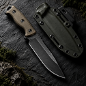 1095 Carbon Fixed-Blade Survival Knife