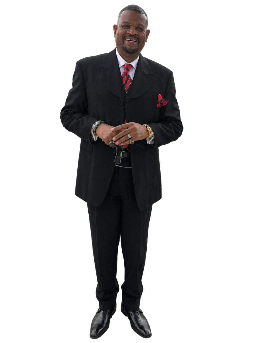 Chief Apostle Mitchell Calvin Brown at the harbor
