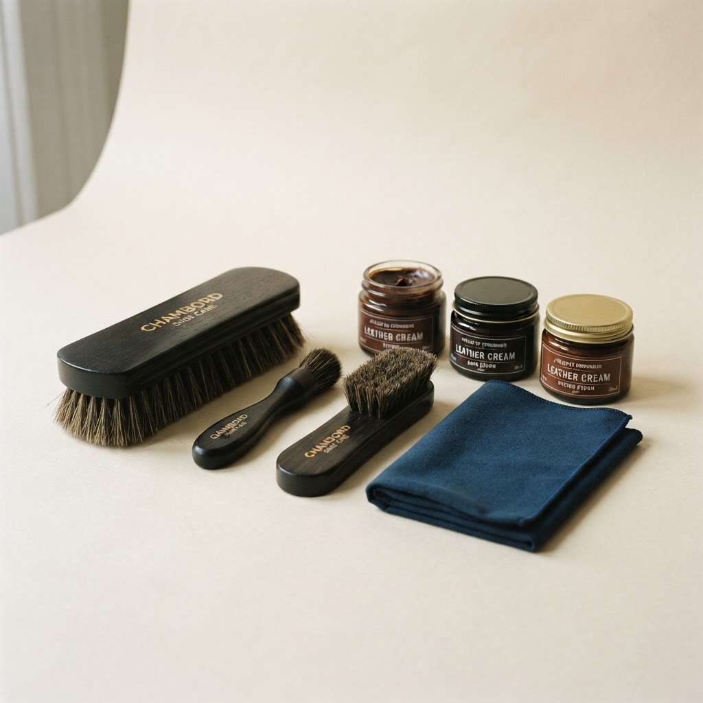 Horsehair Shoe Brush Set