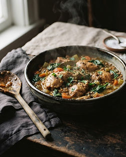 One-Pot Chicken and Lentils