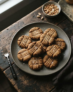 Sugar-Free Brown Sugar Peanut Butter Cookies