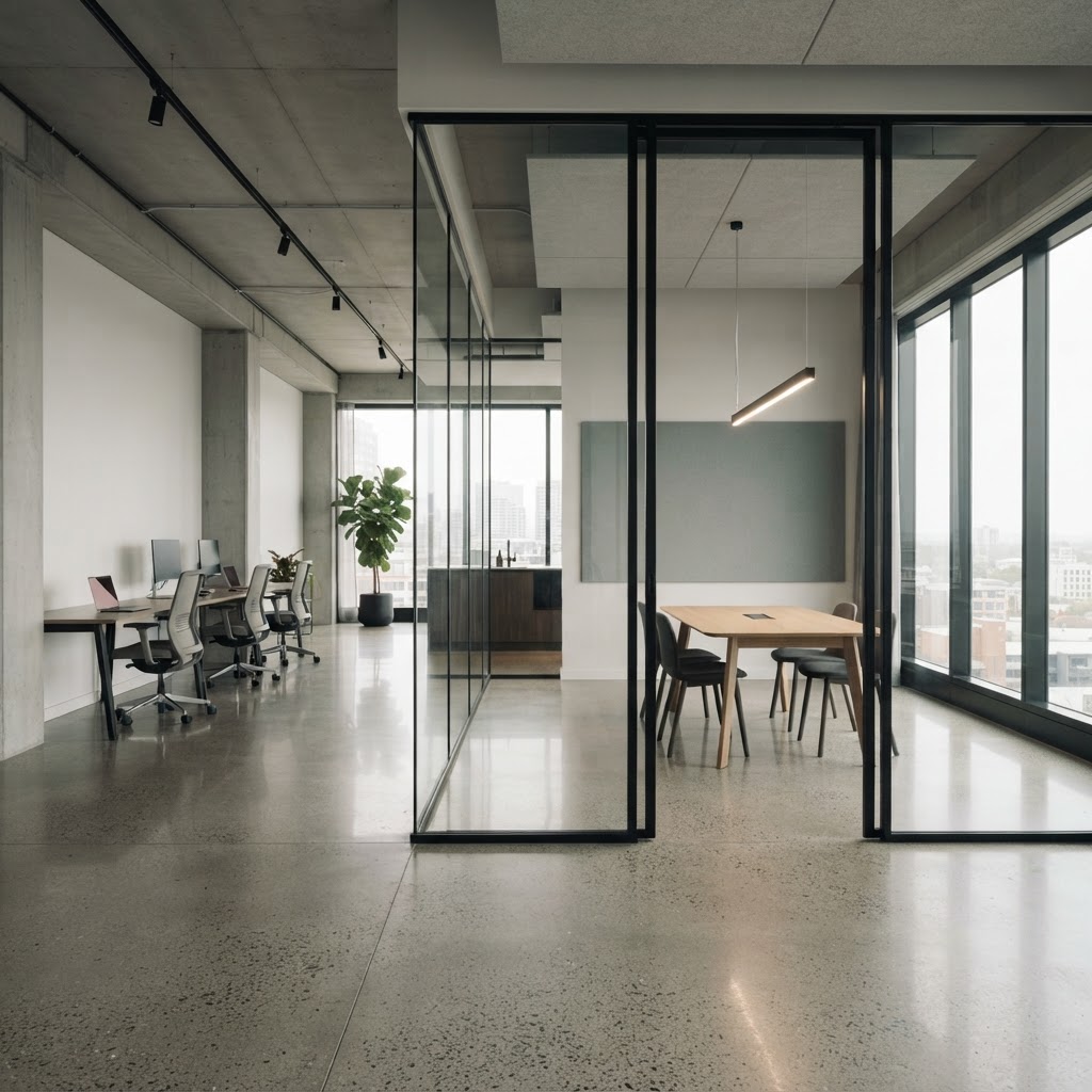 Horizontal sliding walls