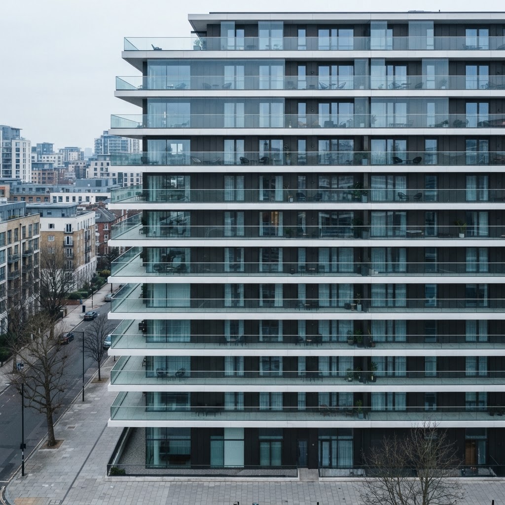 Balcony glazing and facades