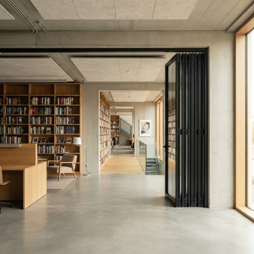 Flexa SL 45 partition wall in aluminium