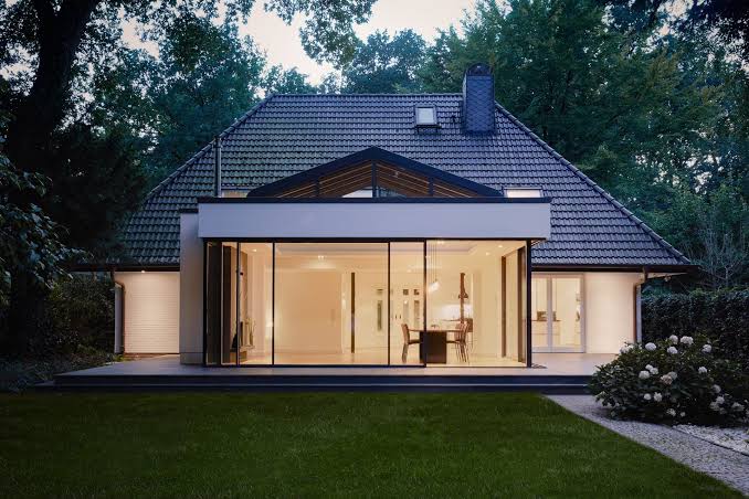 Old house, new glass room
