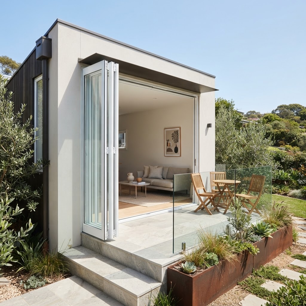 Ecoline bi-folding door