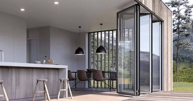 Kitchen open to the deck