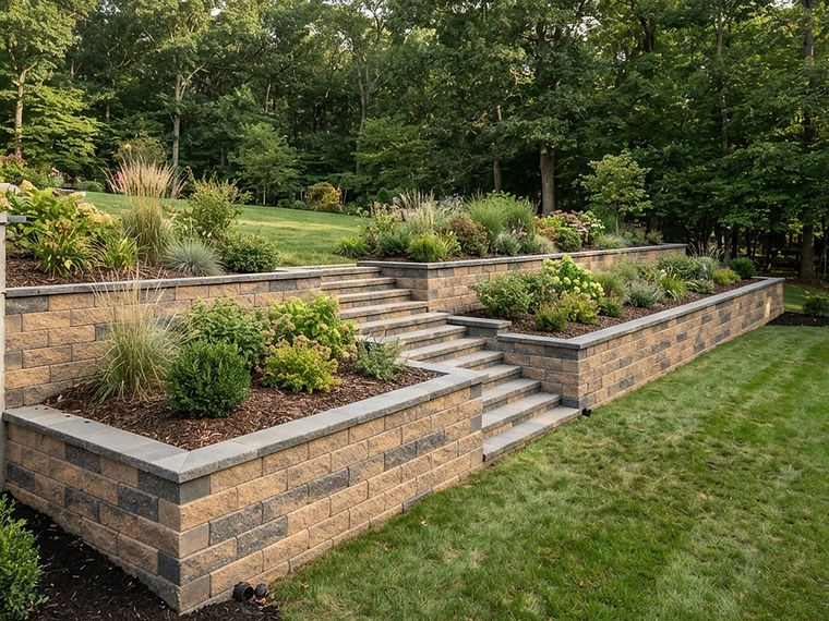 Retaining Walls in Northern New Jersey by City Fence LLC