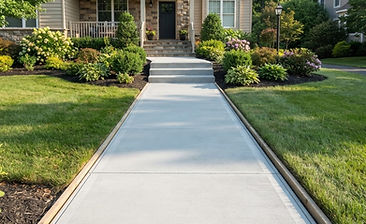 Concrete Sidewalks by City Fence LLC in Northern New Jersey