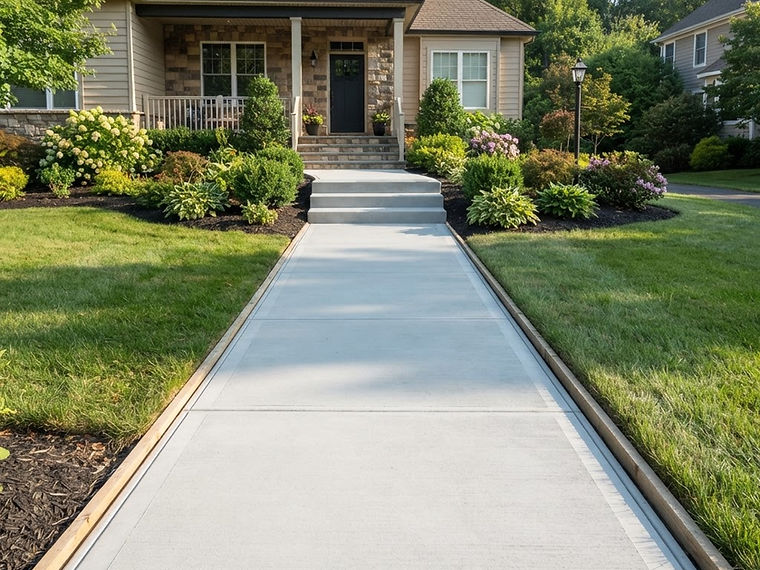 Concrete Sidewalks in Northern New Jersey by City Fence LLC