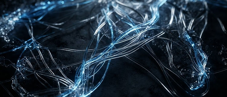 Abstract visualization of liquidity flows