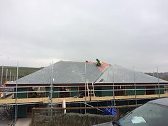 New Slate Roof by roofers serving Oxted, Surrey