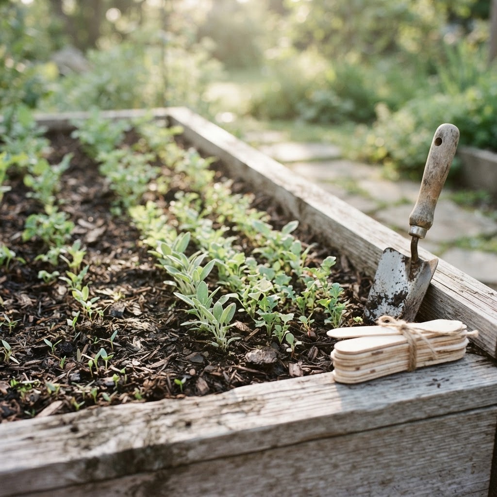 Seed kits and raised beds