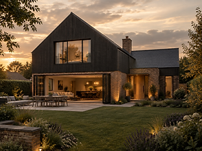 QSPro architectural visualiser rendering of a self-build home