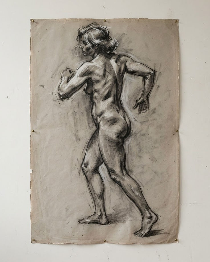 Study of a Turning Figure